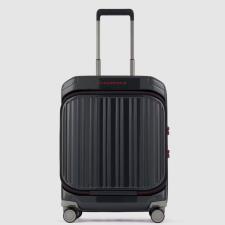 Piquadro Trolley cabina rigido a 4 ruote con tas PQ Light Nero Opaco