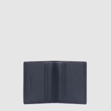 Piquadro Vertical men’s wallet Blu