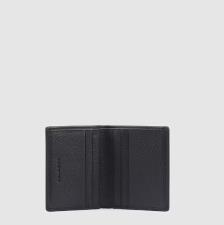 Piquadro Vertical men’s wallet Nero