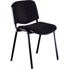 SEDIA VISITATORE FLO  TESSUTO  NERO