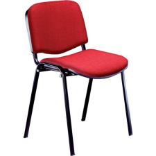 SEDIA VISITATORE FLO  TESSUTO  ROSSO