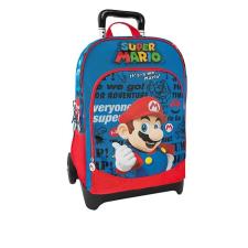 Super Mario Trolley Zaino Organizzato Sganciabile