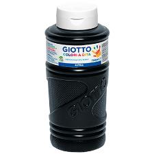 TEMPERA GIOTTO COLORI A DITA ML.750 NERO