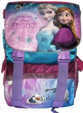 ZAINO FROZEN CON ELSA E ANNA ESTENSIBILE LUXURY CON BAMBOLA E BACCHETTA MAGICA IN OMAGGIO